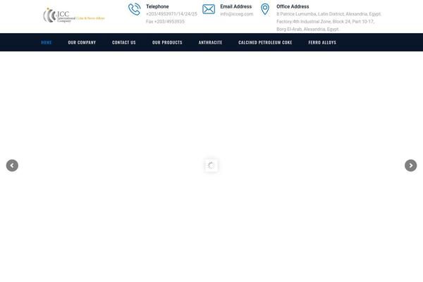 Site using Themestek-industco-extras plugin