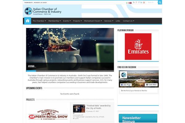 Site using Themify-popup plugin