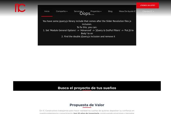 Site using Realia plugin