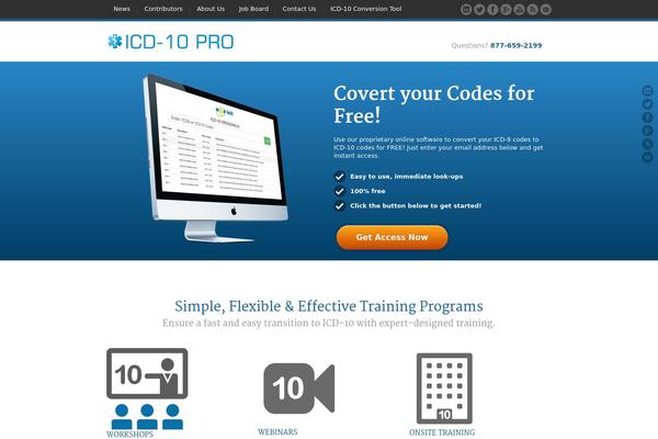 JustLanded theme site design template sample
