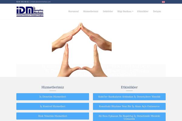 Fonts theme site design template sample