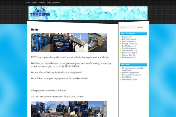 Sonar theme site design template sample