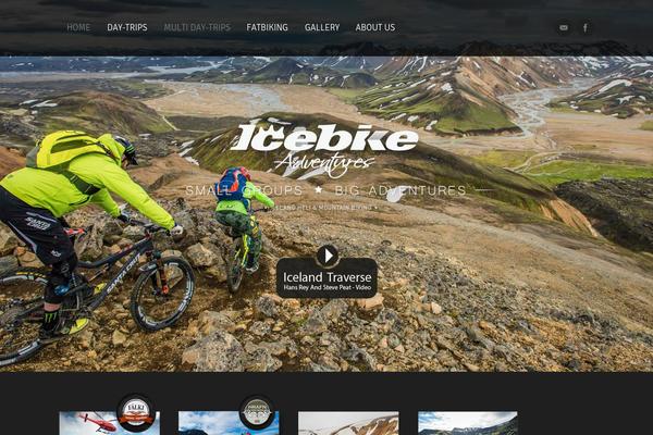 Ronika theme site design template sample