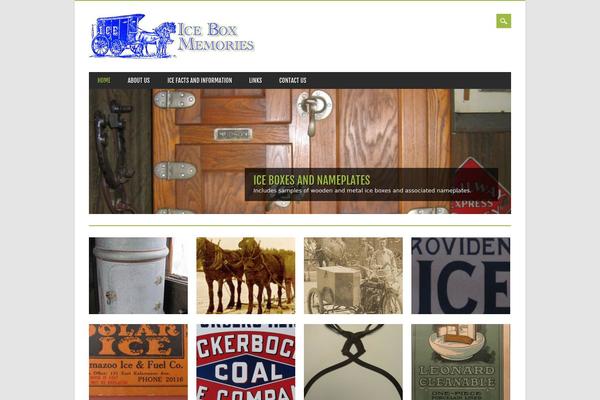 Magazino theme site design template sample