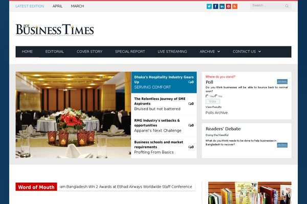 Site using Advanced post slider plugin