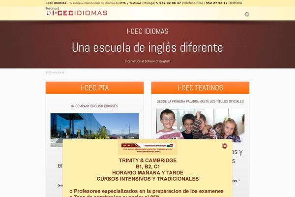 Flare theme site design template sample