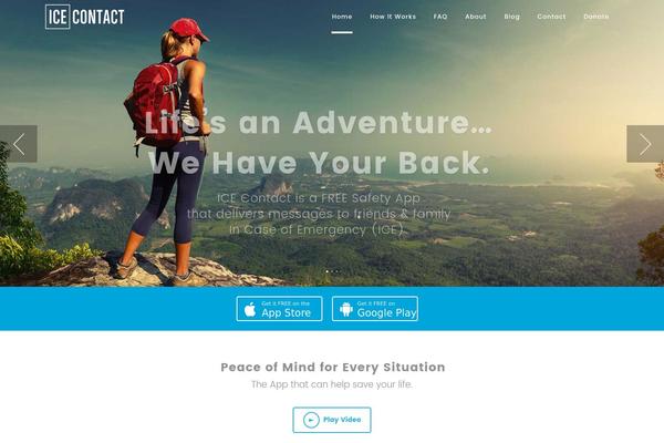 icecontact.com site used Burst