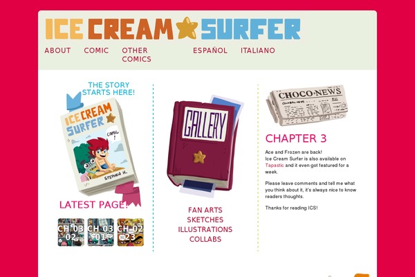 Site using Comic Easel plugin
