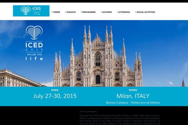 Fudge theme site design template sample