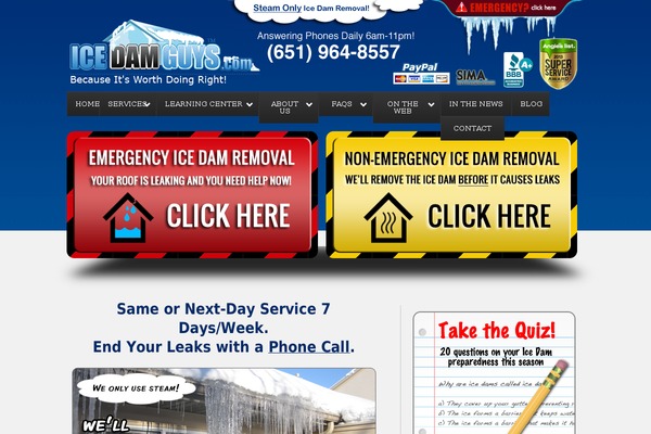 icedamremovalguys.com site used Theme1175