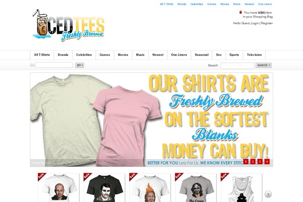 Emporium theme site design template sample