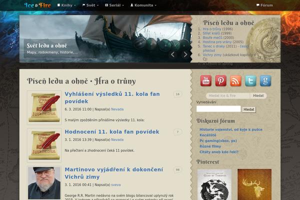 Roots theme site design template sample