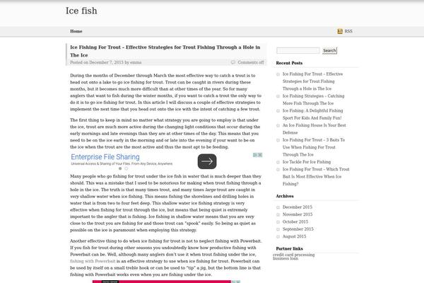 Nest theme site design template sample