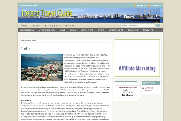 Lifestyle 4.0 theme site design template sample
