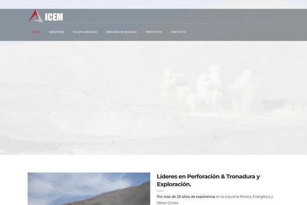 icem.cl site used Builtpress