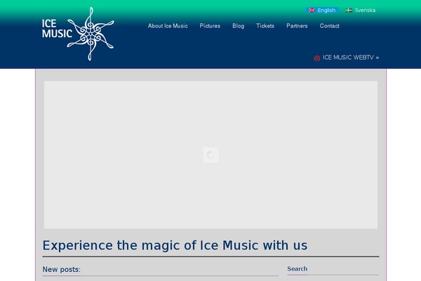 Vibration theme site design template sample