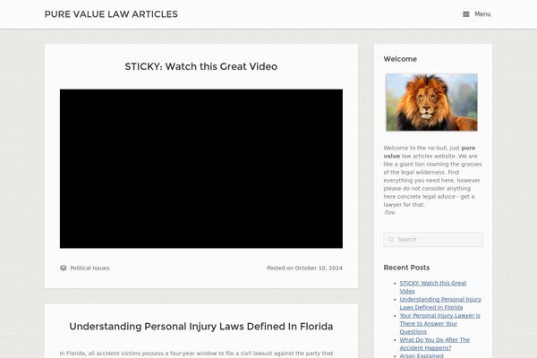 Influence theme site design template sample