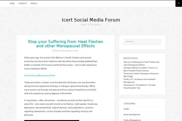 Hennyj theme site design template sample