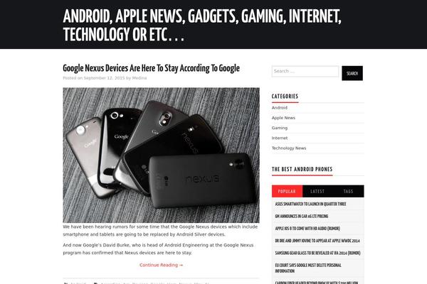 Hiero theme site design template sample
