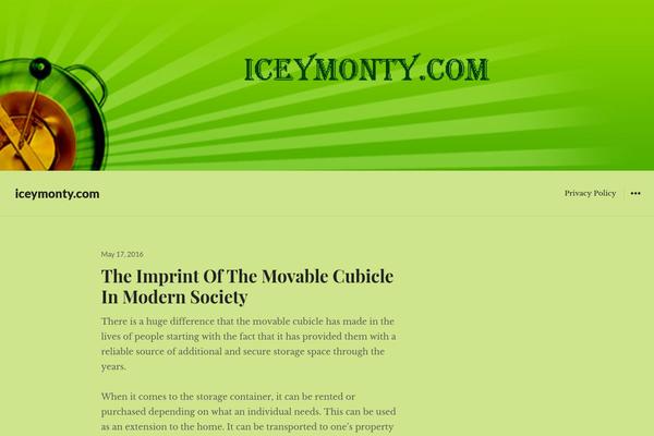 Resonar theme site design template sample