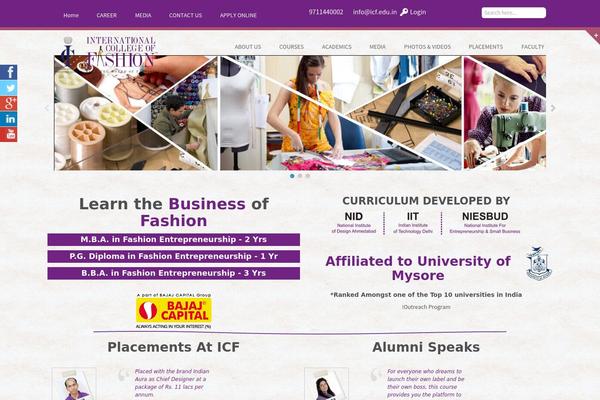 Site using Sliding Social Icons plugin
