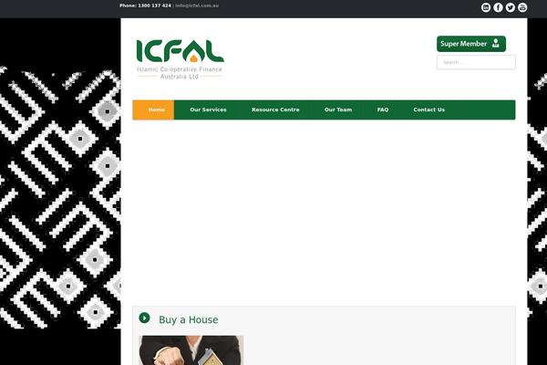 Econo theme site design template sample