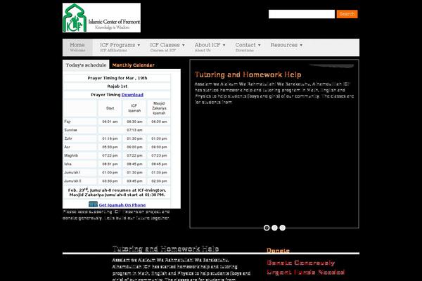 Initiator theme site design template sample