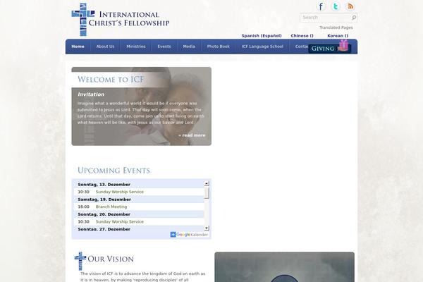 icfwoodlands.com site used Icf_theme