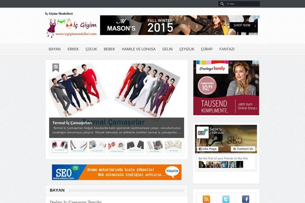 GoodNews theme site design template sample