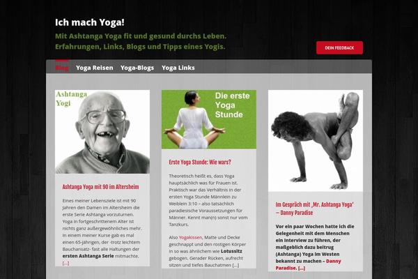 Blogus theme site design template sample
