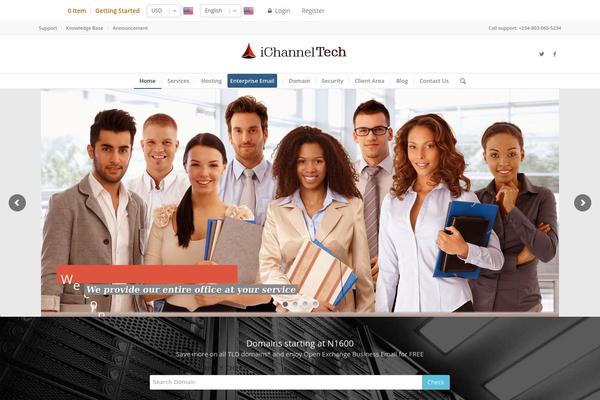Site using All-in-one plugin