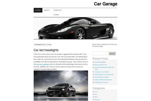 Pilcrow theme site design template sample