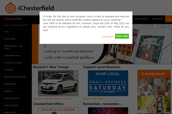 Site using Arconix Flexslider plugin