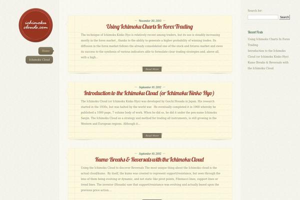 DailyJournal theme site design template sample