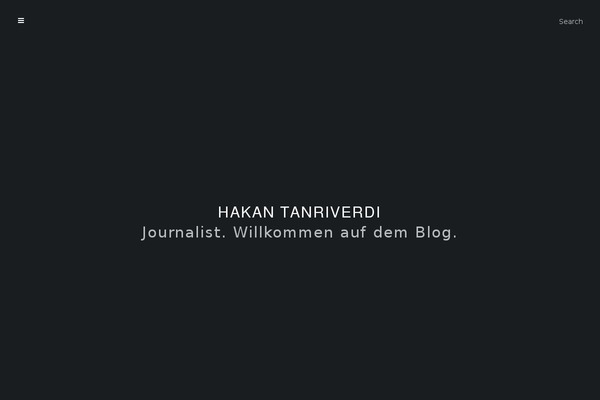 Typer theme site design template sample