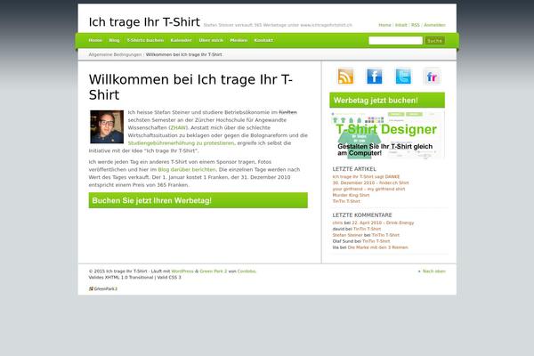 Cordobo theme site design template sample