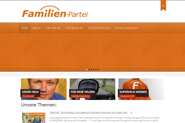 Churchope theme site design template sample