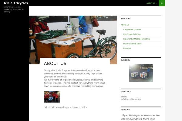 Site using IvyCat AJAX Testimonials plugin