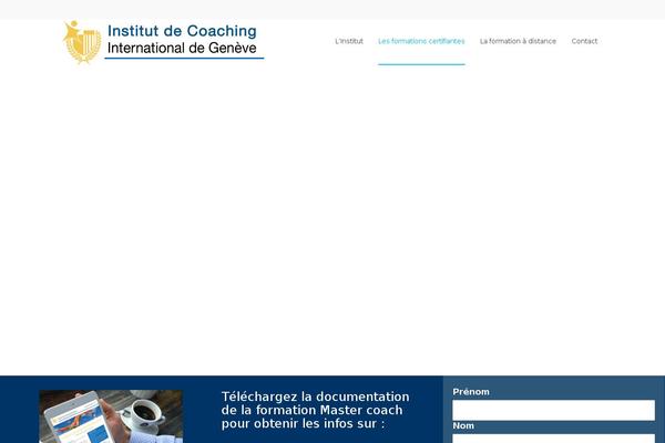 Waxom theme site design template sample