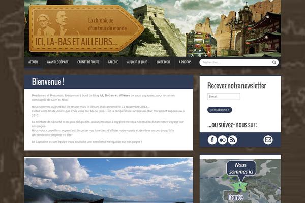 Duena theme site design template sample