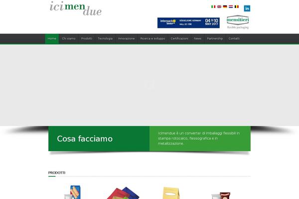 Finex theme site design template sample