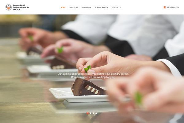 Greenville theme site design template sample