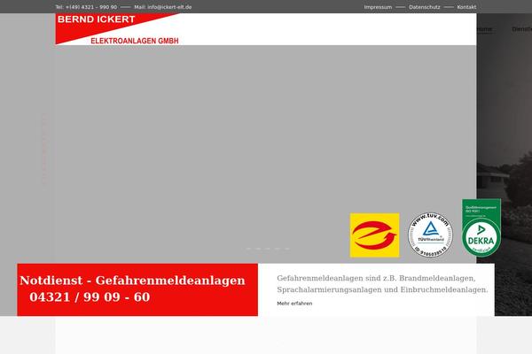 Stål theme site design template sample