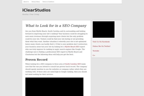 Comet theme site design template sample