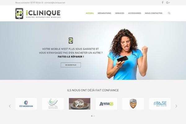 Unicon theme site design template sample