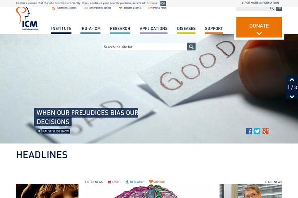 Site using WP Geo plugin
