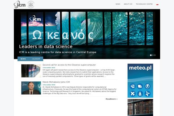 WP FullCalendar website example screenshot
