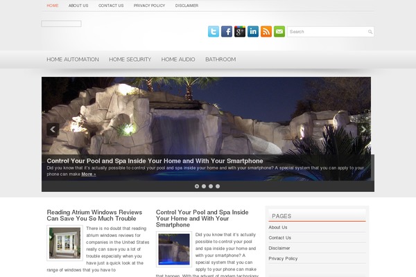 Elegantzine theme site design template sample