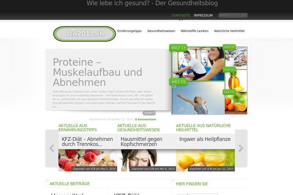 DelicateNews theme site design template sample