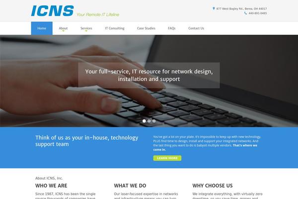 Canvas theme site design template sample